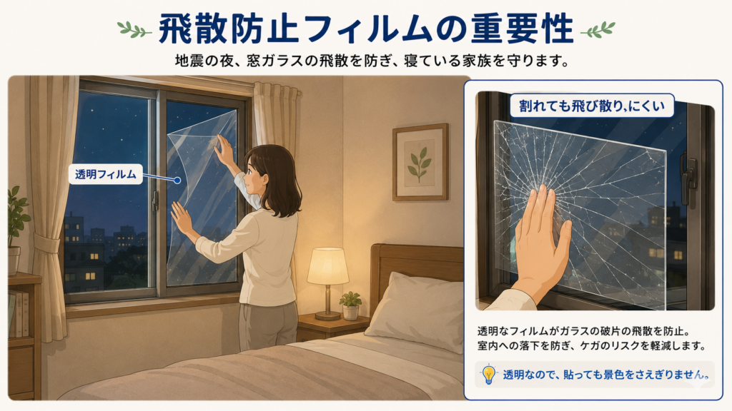 飛散防止フィルム