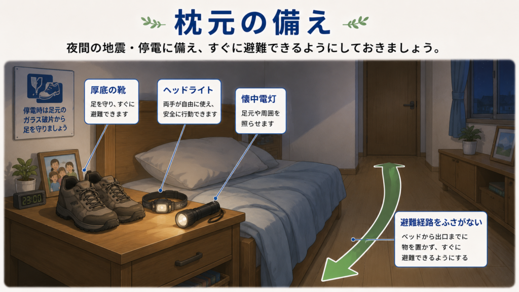 枕元に置いておきたいアイテム