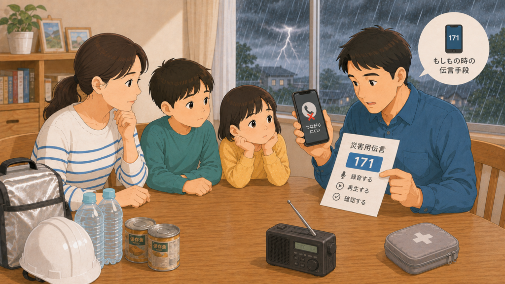 災害用伝言板171