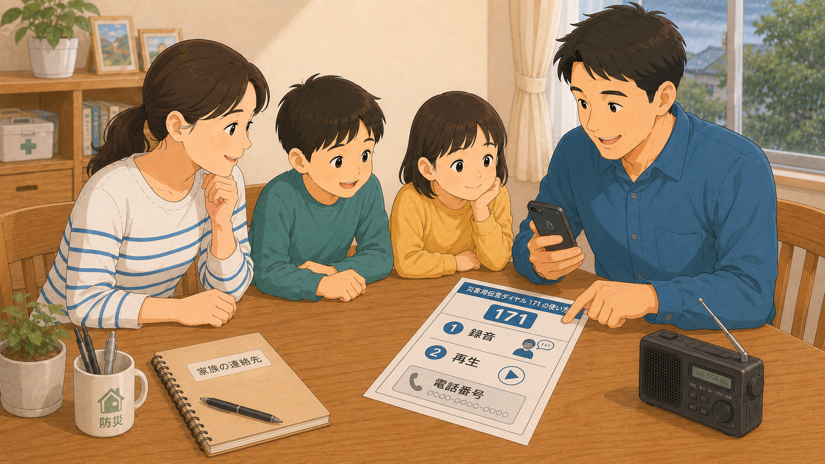 災害用伝言ダイヤル