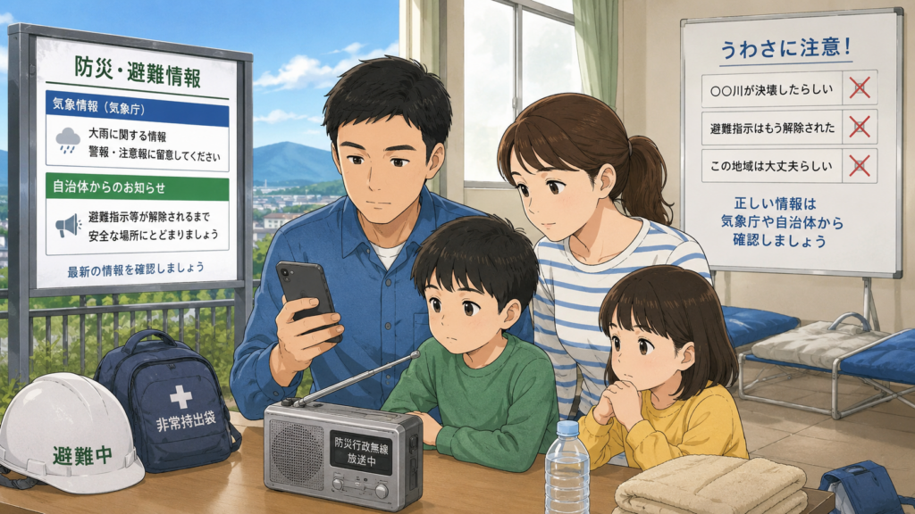 情報を確認
