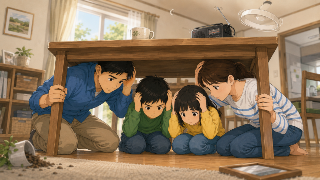 地震発生時の安全確保