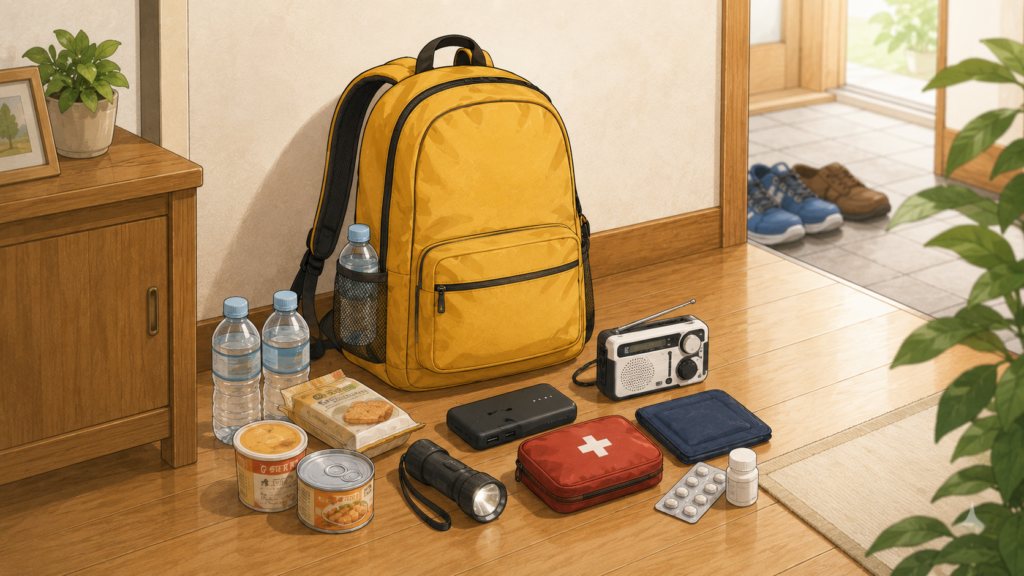 非常用持ち出し品