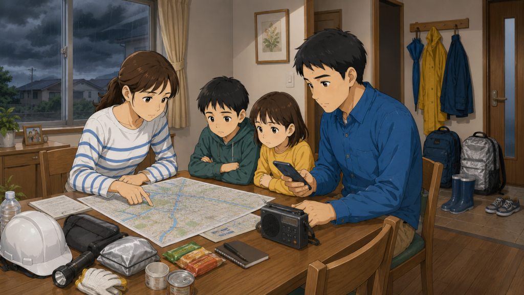 大雨の早めの避難