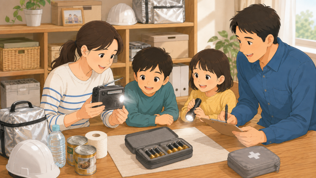 多機能な防災用ラジオ