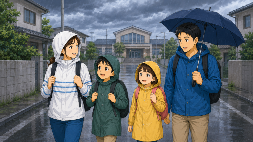 線状降水帯・早めの避難