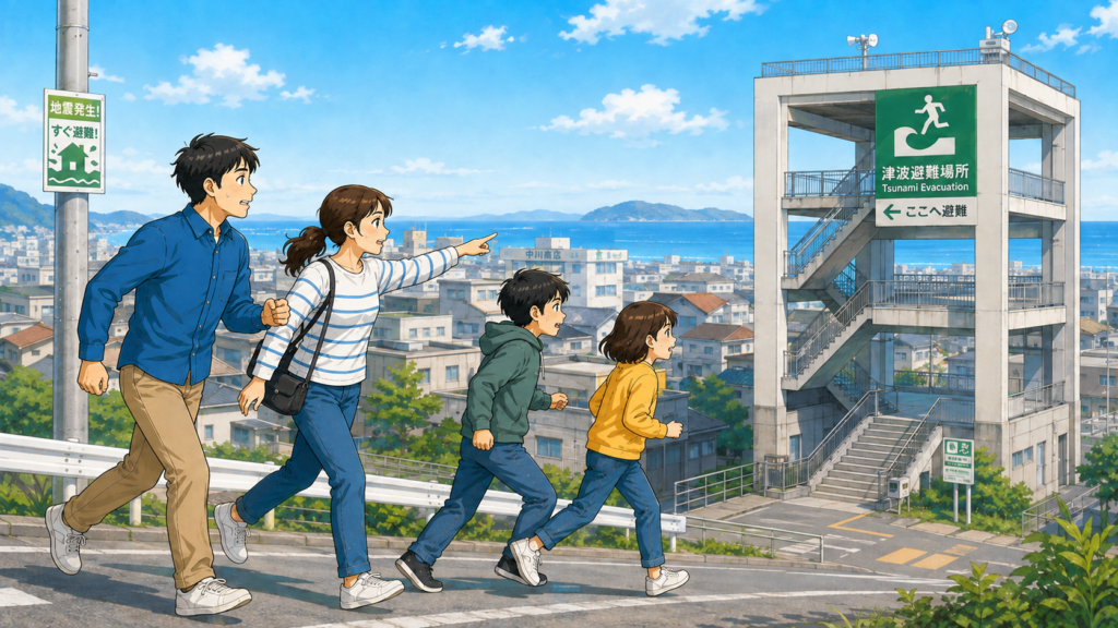 津波からの避難