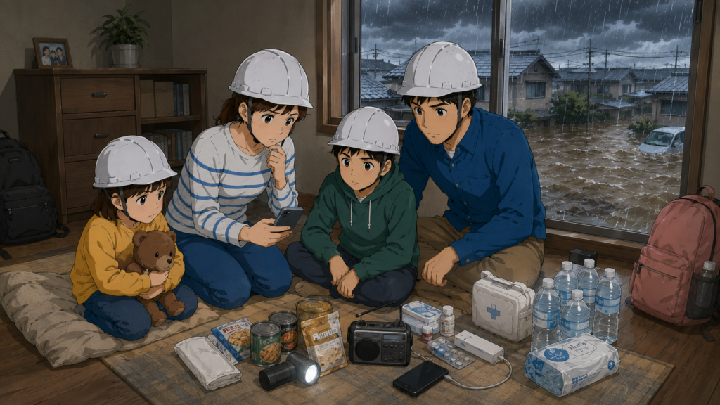 高所への避難
