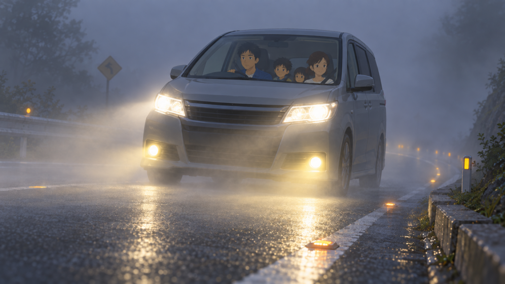 濃霧時の運転