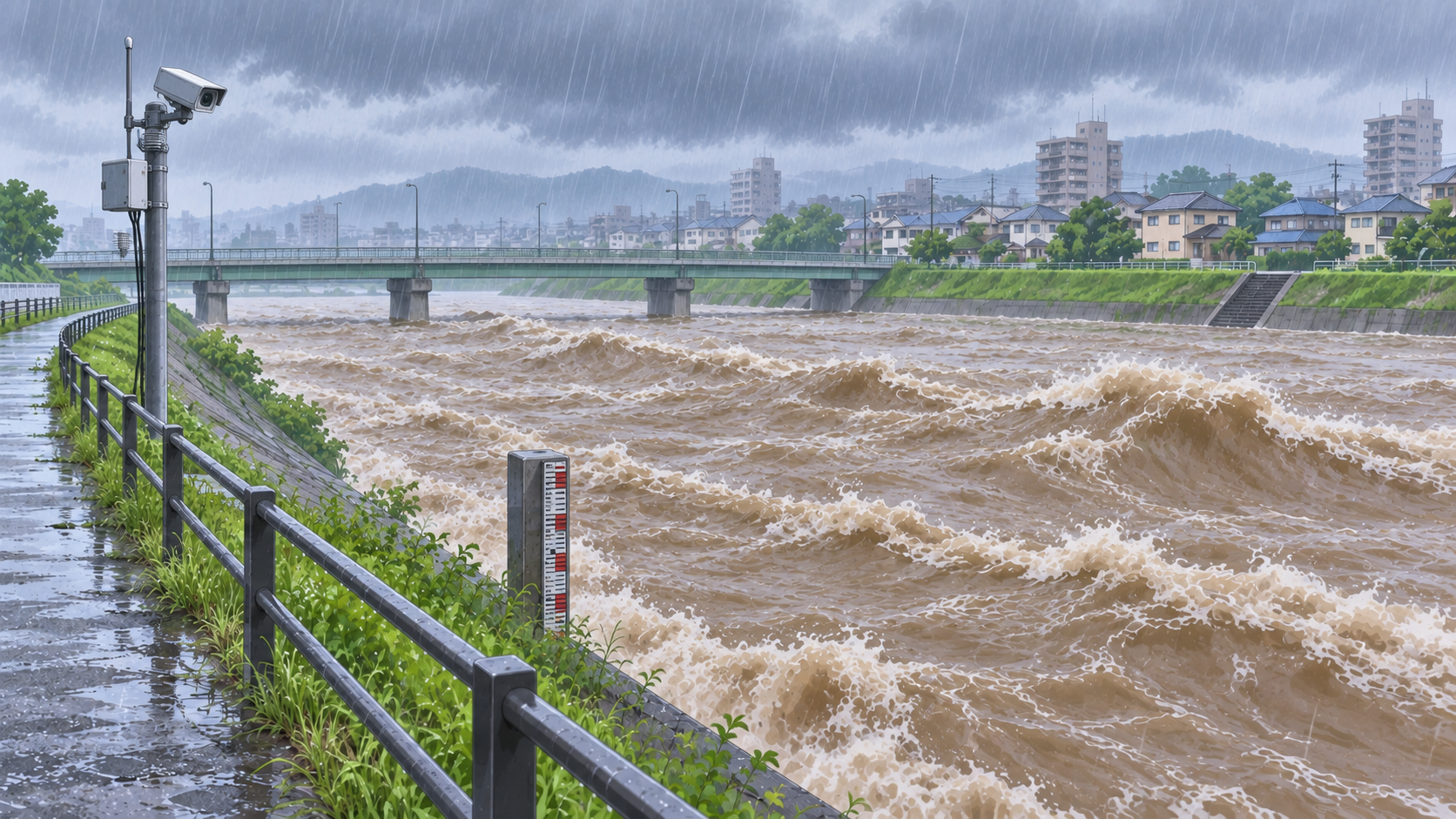河川の氾濫情報は2026年にどう変わった？レベル2〜5と避難の目安