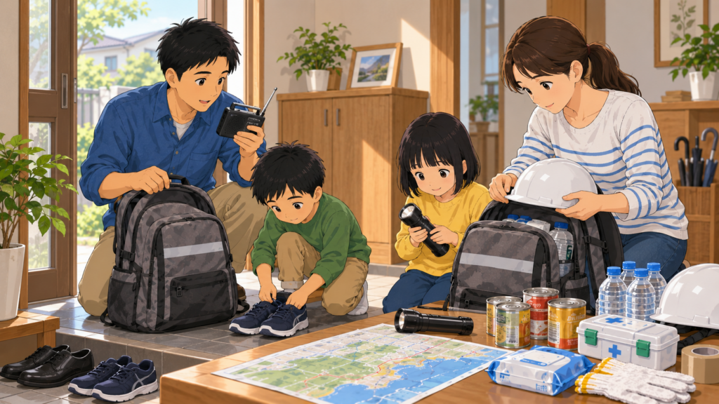 日頃の備えが大切です